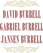 ￼
David Burrell
Gabriel Burrell
Jansen Burrell
￼